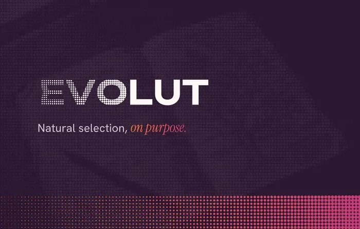 The front of an Evolut business card